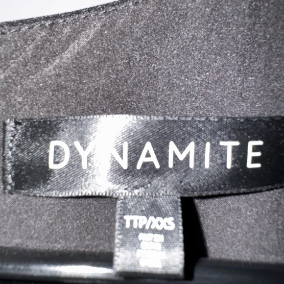 Dynamite Wrap Front Mini Dress— Size XXS - Picture 5 of 5